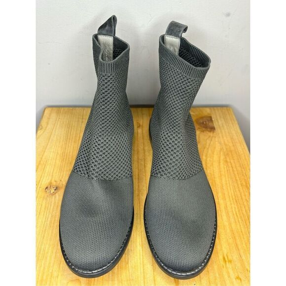 Eileen Fisher Women's Jude‎ Stretch Knit Ankle Bootie Graphite Size 6.5 - Picture 3 of 6